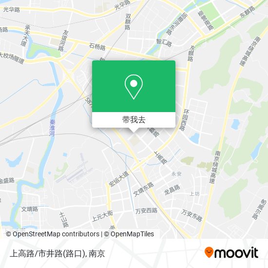 上高路/市井路(路口)地图