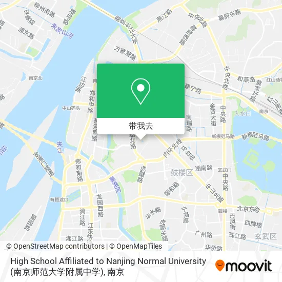 High School Affiliated to Nanjing Normal University (南京师范大学附属中学)地图