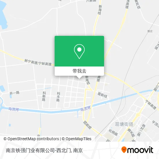 南京铁强门业有限公司-西北门地图