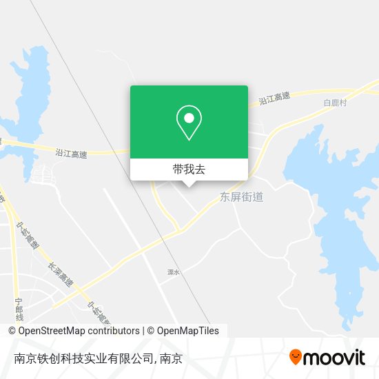 南京铁创科技实业有限公司地图