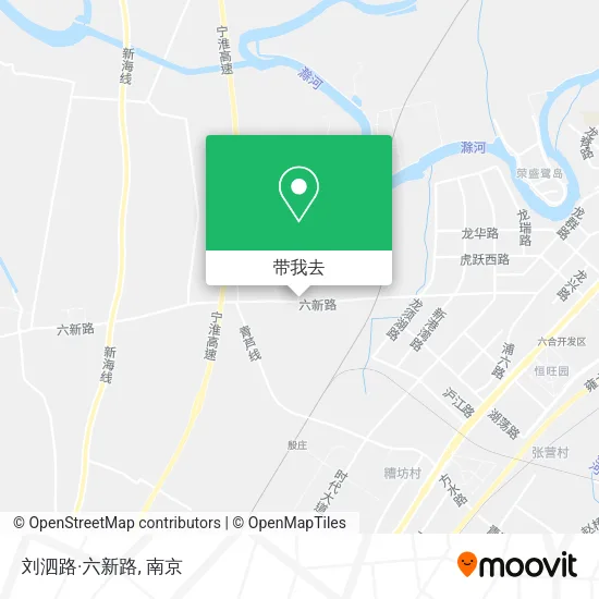 刘泗路·六新路地图
