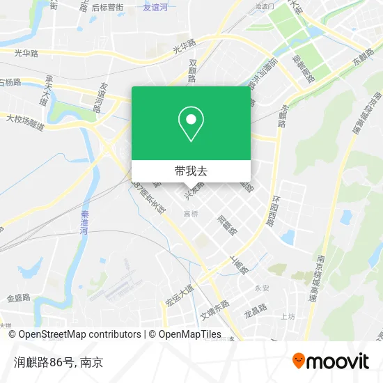 润麒路86号地图