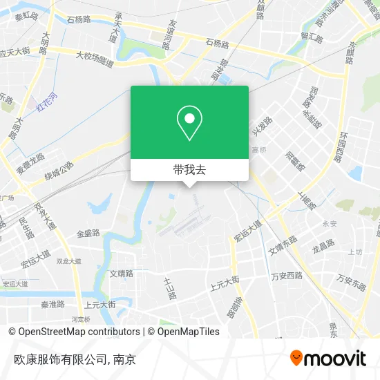 欧康服饰有限公司地图