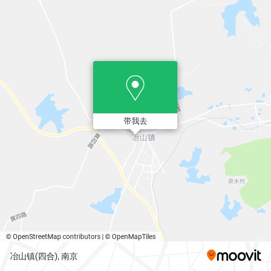 冶山镇(四合)地图