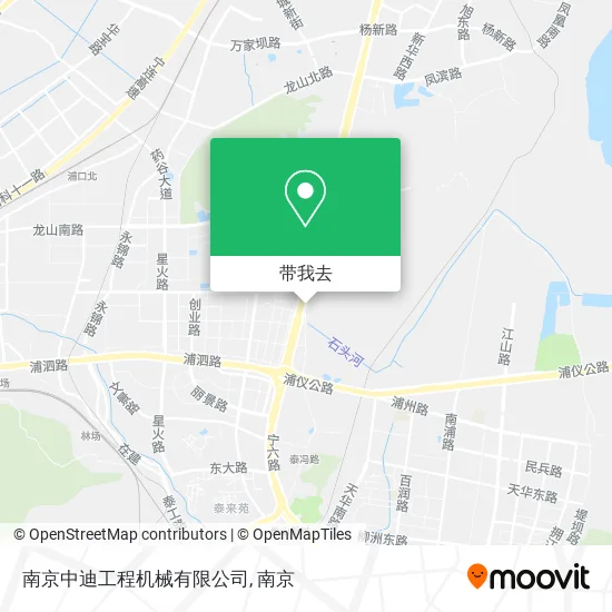 南京中迪工程机械有限公司地图