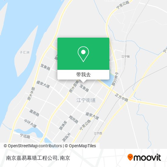 南京嘉易幕墙工程公司地图