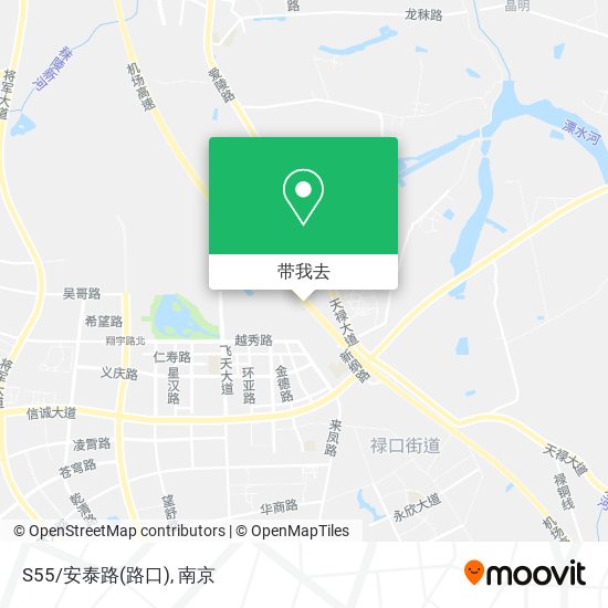 S55/安泰路(路口)地图