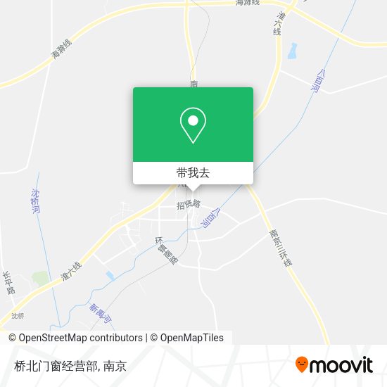 桥北门窗经营部地图