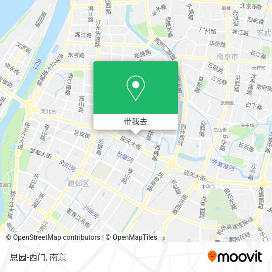 思园-西门地图