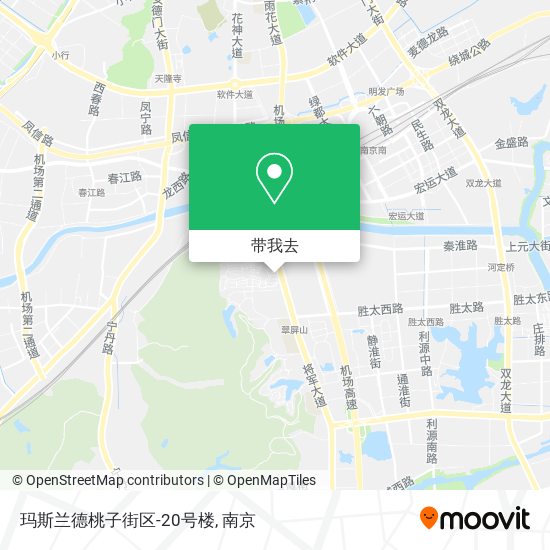 玛斯兰德桃子街区-20号楼地图