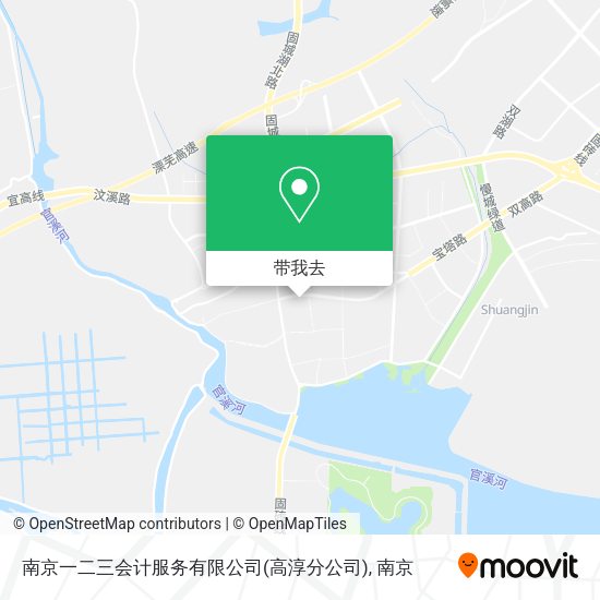 南京一二三会计服务有限公司(高淳分公司)地图