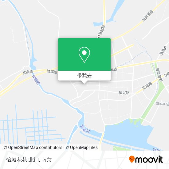 怡城花苑-北门地图