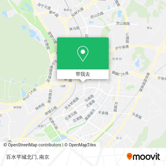 百水芊城北门地图