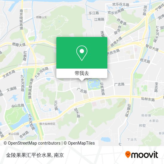 金陵果果汇平价水果地图