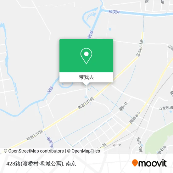 428路(渡桥村-盘城公寓)地图