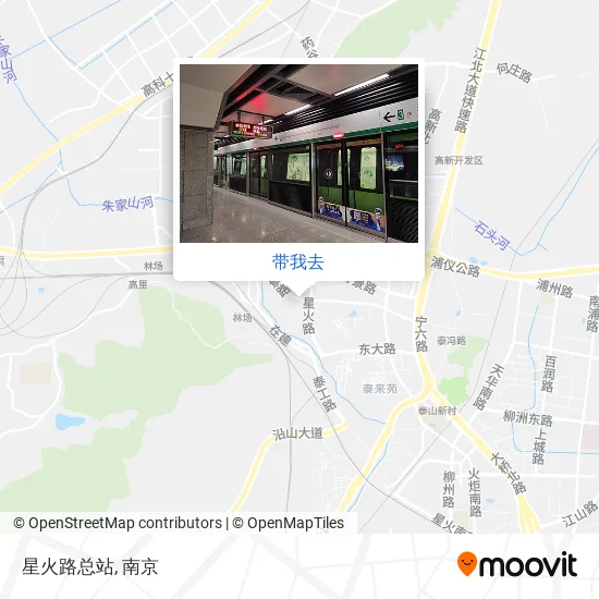 星火路总站地图