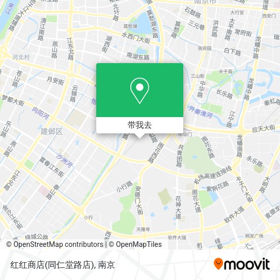 红红商店(同仁堂路店)地图