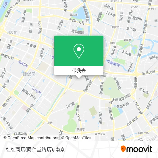 红红商店(同仁堂路店)地图