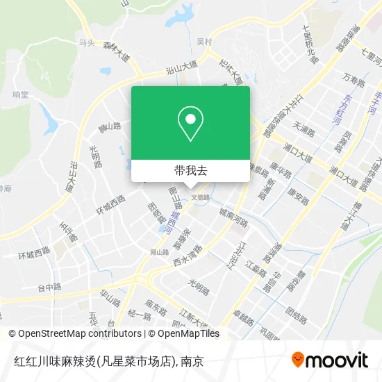 红红川味麻辣烫(凡星菜市场店)地图