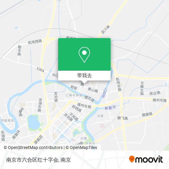 南京市六合区红十字会地图
