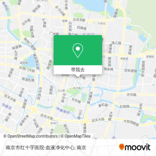 南京市红十字医院-血液净化中心地图
