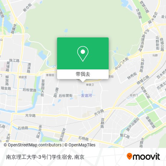 南京理工大学-3号门学生宿舍地图