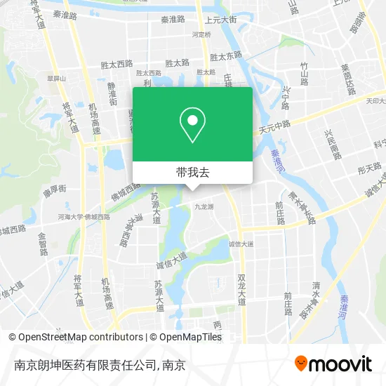 南京朗坤医药有限责任公司地图
