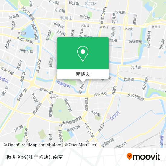 极度网络(江宁路店)地图