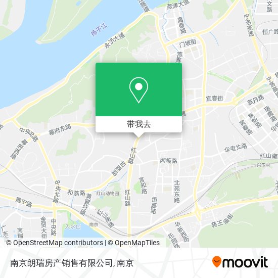 南京朗瑞房产销售有限公司地图