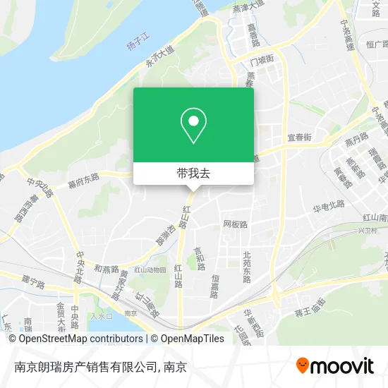 南京朗瑞房产销售有限公司地图