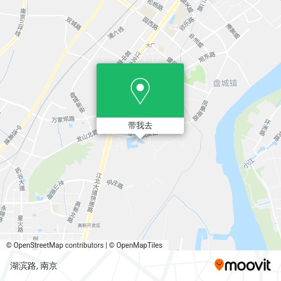 湖滨路地图