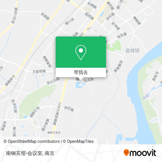 南钢宾馆-会议室地图