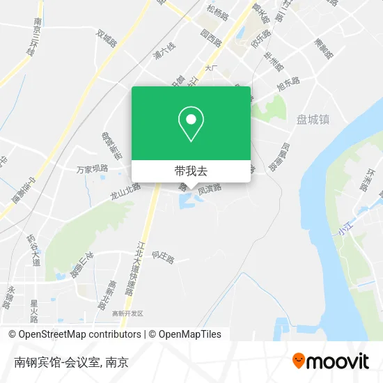 南钢宾馆-会议室地图