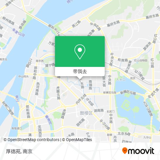 厚德苑地图