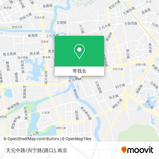 天元中路/兴宁路(路口)地图