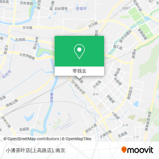 小潘茶叶店(上高路店)地图