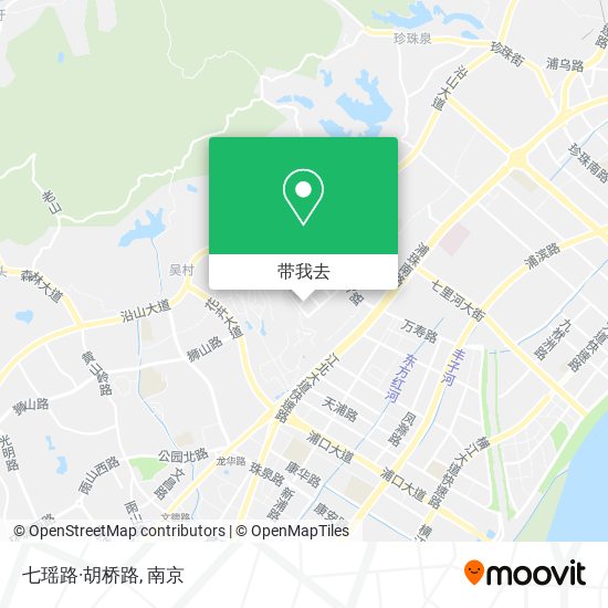 七瑶路·胡桥路地图