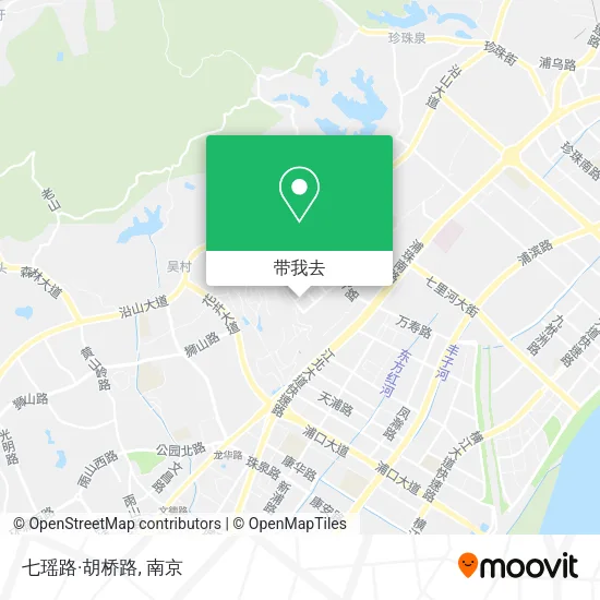 七瑶路·胡桥路地图