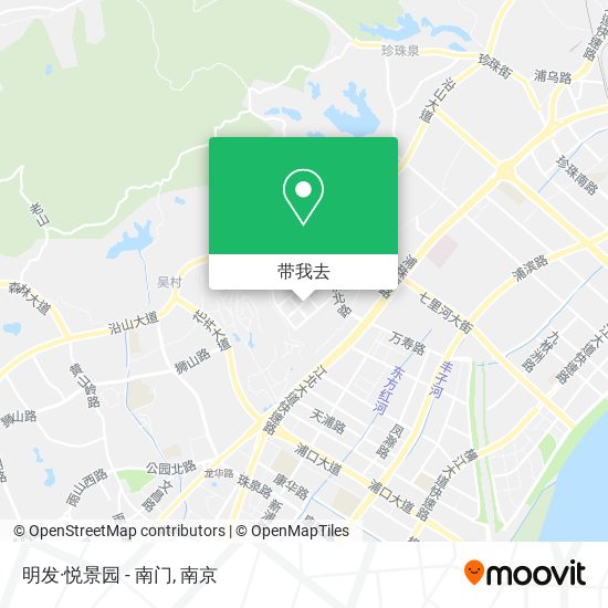 明发·悦景园 - 南门地图