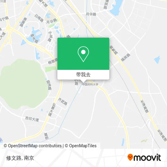 修文路地图