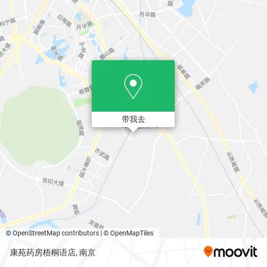 康苑药房梧桐语店地图