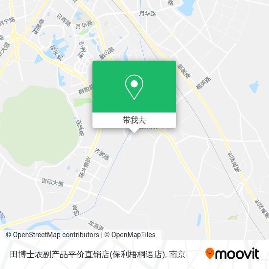 田博士农副产品平价直销店(保利梧桐语店)地图