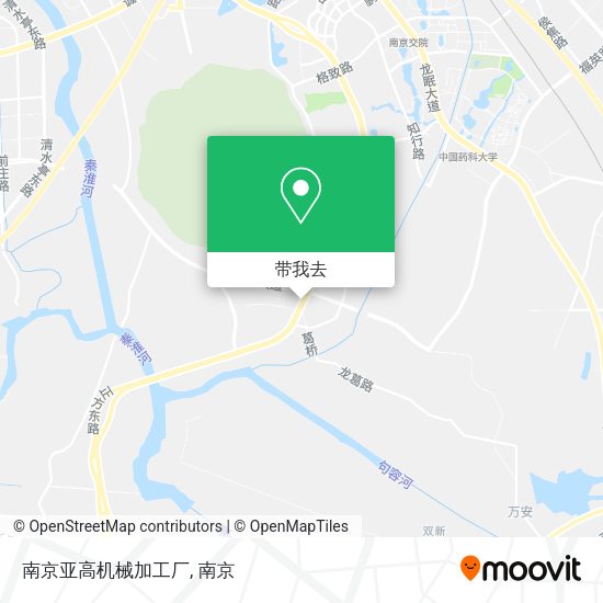 南京亚高机械加工厂地图