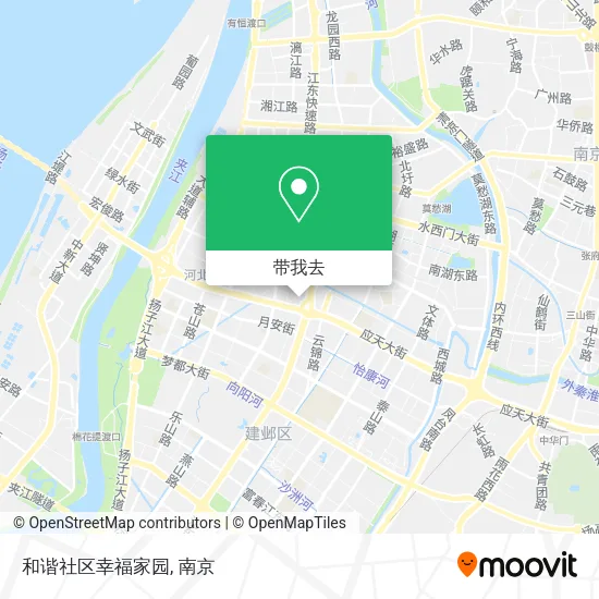 和谐社区幸福家园地图