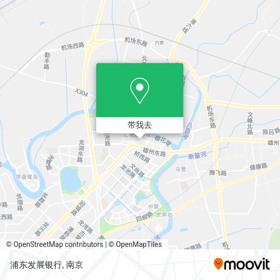 浦东发展银行地图
