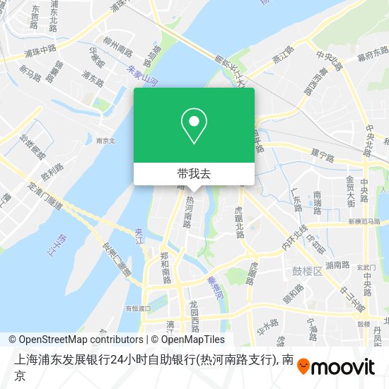 上海浦东发展银行24小时自助银行(热河南路支行)地图