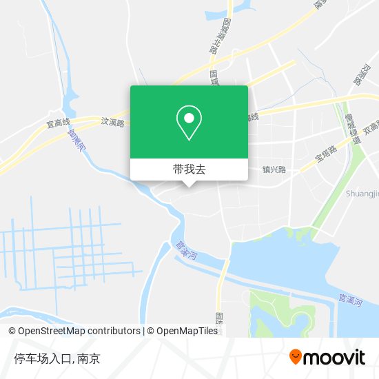 停车场入口地图
