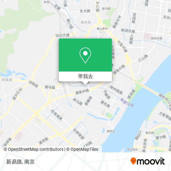 新鼎路地图
