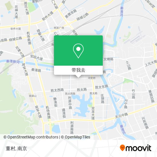 董村地图