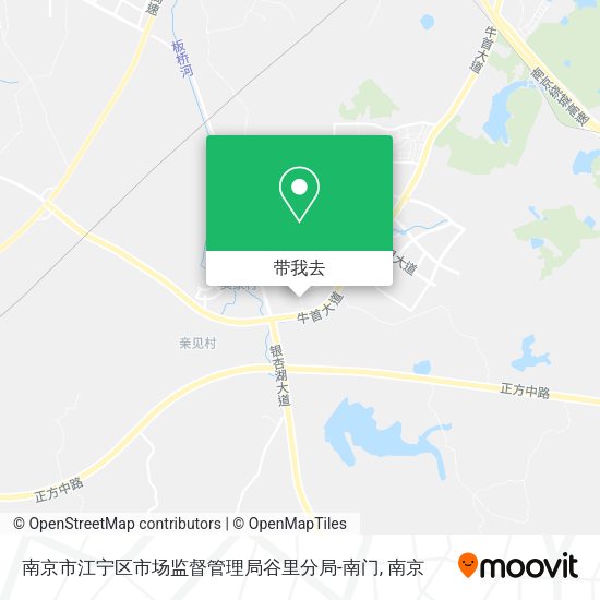 南京市江宁区市场监督管理局谷里分局-南门地图